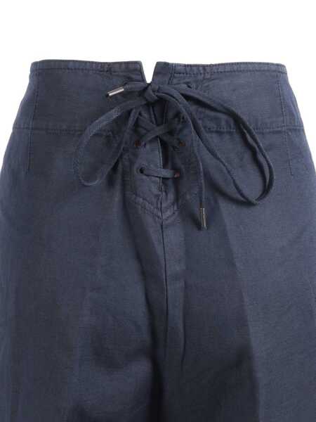 Pantaloni Aspesi WOMAN PANTS Blue Femei (BM 19721877) 3