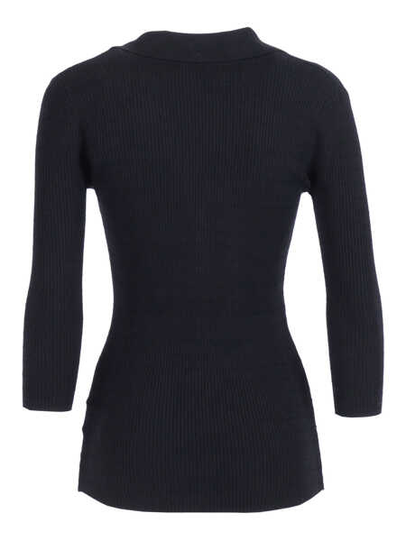 Pulovere casual Elisabetta Franchi KNITTED TOP Black   Femei (BM 19721898) 2