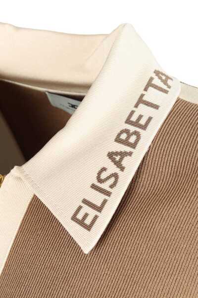 Pulovere casual Elisabetta Franchi KNITTED TOP Brown Femei (BM 19721907) 3