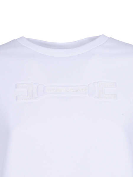 Pulovere Elisabetta Franchi SWEATER White Femei (BM 19721913) 3