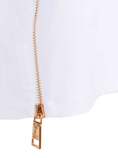 Pulovere Elisabetta Franchi SWEATER White Femei (BM 19721913) 4