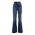 Elisabetta Franchi JEANS-STYLE TROUSERS Blue