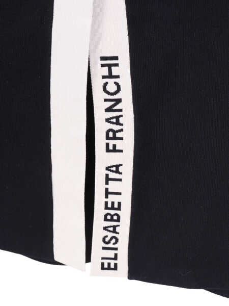 Topuri Elisabetta Franchi KNITTED TOP Black   Femei (BM 19721931) 4