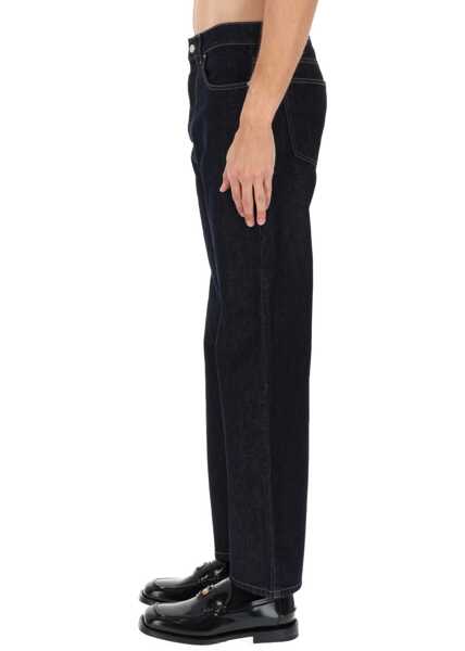 Blugi drepti Moschino Jeans In Denim BLUE Barbati (BM 19721945) 4