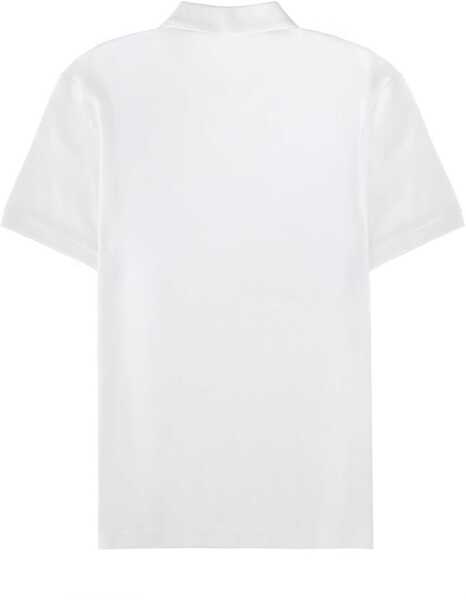 Tricouri Polo Moschino Polo With Logo WHITE Barbati (BM 19721957) 3