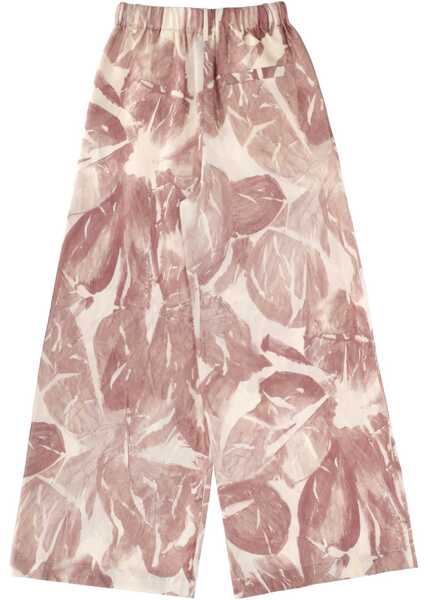 Pantaloni casual ALYSI Silk Pants POWDER Femei (BM 19721960) 2