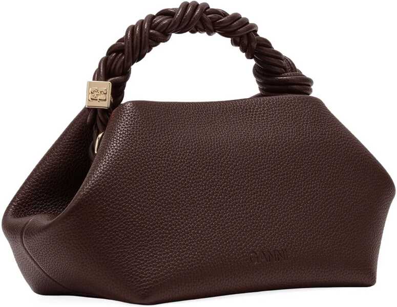 Genti de mana Ganni Bag Bou Small BROWN Femei (BM 19721966) 3