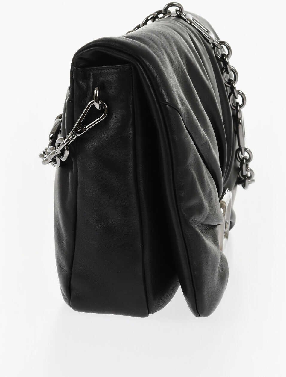 Genti de umar Roger Vivier Quilted Leather Choc Shoulder Bag Black Femei (BM 19722137) 2