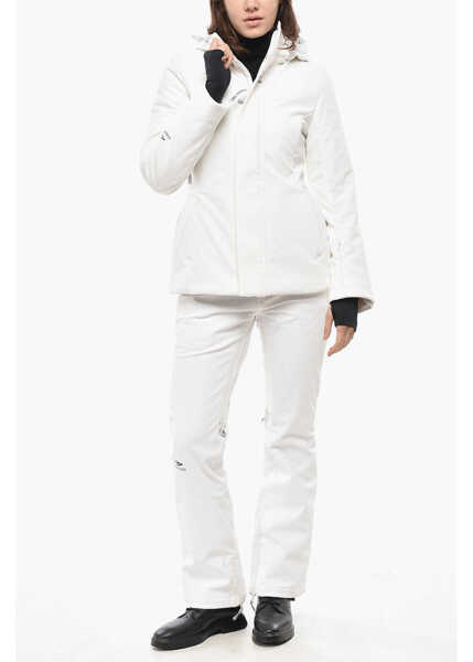 Jachete Balenciaga Skiwear Nylon Ski Jacket With Hood White Femei (BM 19722143) 4