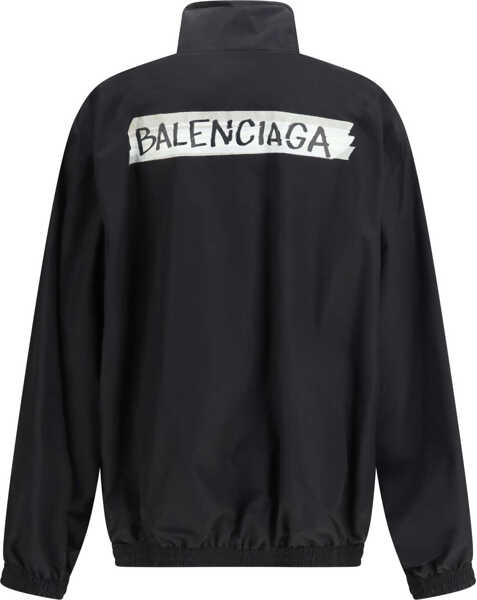 Jachete Balenciaga Masking Tape Jacket BLACK Barbati (BM 19722242) 2