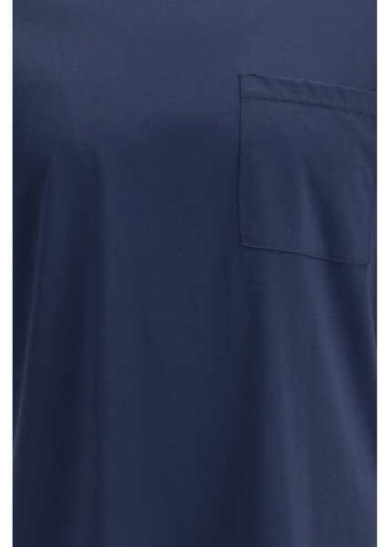 Tricouri Cruna Regular-fit crew-neck T-shirt NOTTE Barbati (BM 19722257) 3