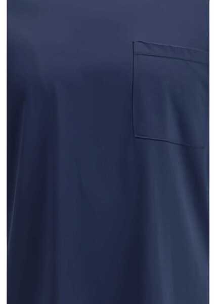 Tricouri Cruna Regular-fit crew-neck T-shirt NOTTE Barbati (BM 19722257) 4