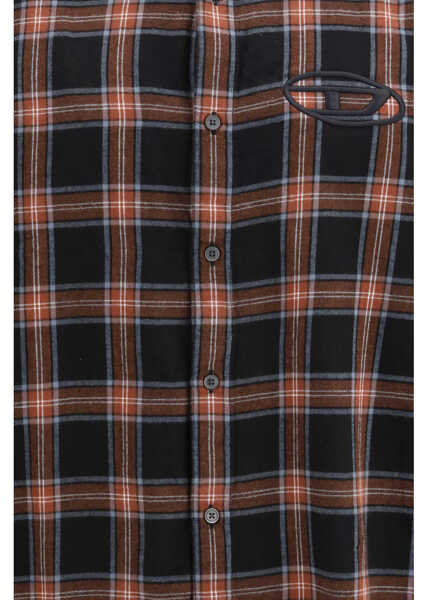Camasi casual Diesel Long-sleeve plaid Shirt 9XX Barbati (BM 19722269) 3