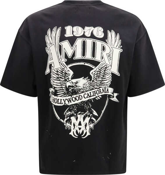 Tricouri AMIRI Eagle Oversized T-shirt BLACK Barbati (BM 19722278) 2