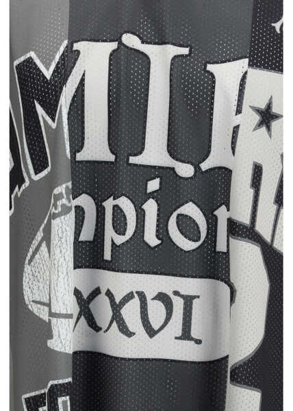 Tricouri AMIRI Spliced oversized V-neck T-shirt BLACK Barbati (BM 19722281) 3