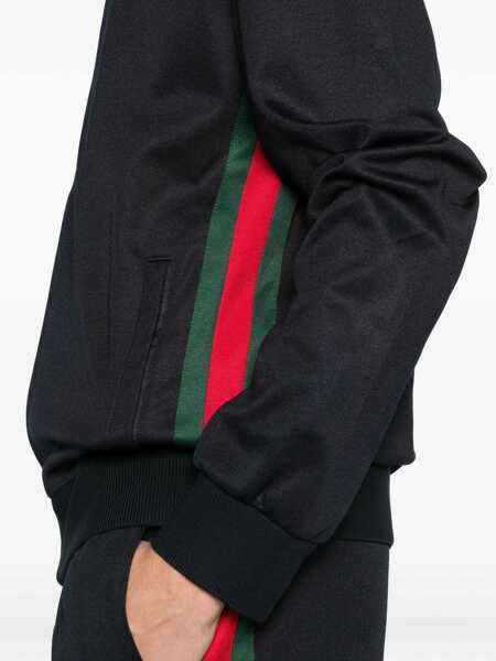 Jachete Gucci Technical jersey zip-up Jacket INK/MIX Barbati (BM 19722284) 5