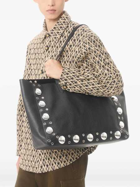 Jachete Valentino Garavani Mixed cotton jacquard Toute La V Jacket NERO/BEIGE Barbati (BM 19722287) 4