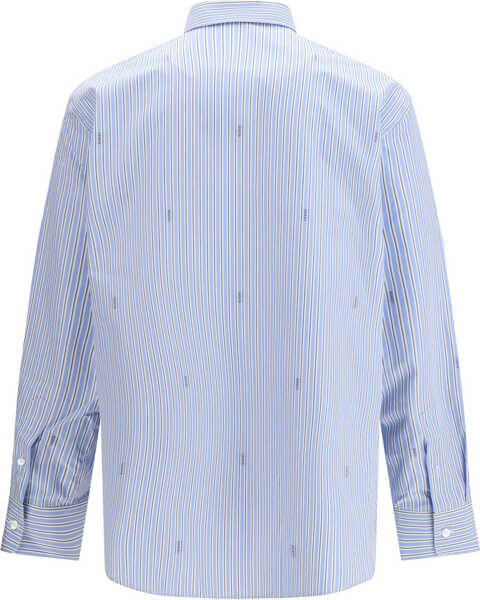 Camasi casual Gucci Striped cotton poplin Shirt AZURE/BLUE/MC Barbati (BM 19722626) 2
