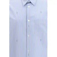 Camasi Gucci pentru Barbati - Camasi casual Gucci Striped cotton poplin Shirt AZURE/BLUE/MC Barbati (BM 19722626) - B-mall.ro