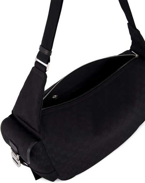 Genti de mana Gucci GG Fabric Shoulder Bag BLACK/BLACK/BLACK Barbati (BM 19722641) 5