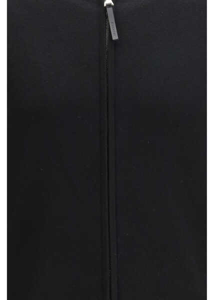 Cardigane Givenchy Stretch wool-blend Cardigan BLACK/WHITE Barbati (BM 19722650) 3