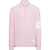 Thom Browne Piqu&eacute; long-sleeve Polo LT PINK