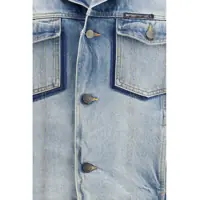 Jachete pentru Barbati - Jachete Maison Margiela Jacket cotton denim WASHED BLUE Barbati (BM 19722695) - B-mall.ro