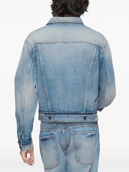 Jachete Maison Margiela Jacket cotton denim WASHED BLUE Barbati (BM 19722695) 5