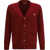 Gucci Wool cashmere Cardigan RED WINE/MIX