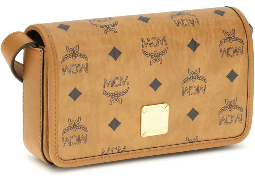 Genti de umar MCM Printed canvas Shoulder Bag COGNAC Femei (BM 19722716) 2