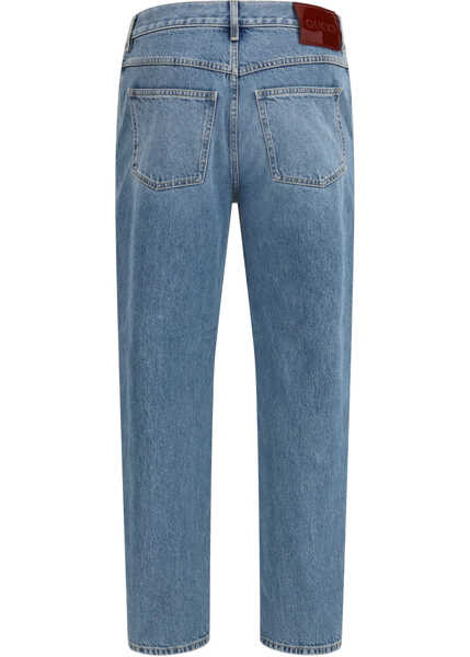 Blugi Gucci Slim-fit Pants in certified cotton denim LIGHT BLUE Barbati (BM 19722722) 2