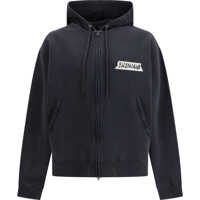 Bluze de trening Balenciaga Masking Tape oversized zip-up Hoodie