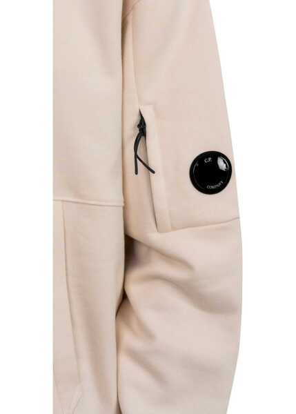 Pulovere casual C.P. Company Diagonal Raised Fleece hooded Sweatshirt FROZEN DEW Barbati (BM 19722764) 5