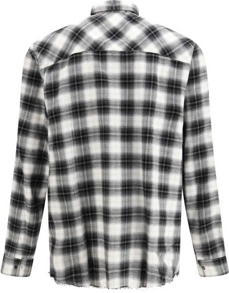 Camasi casual AMIRI Oversized plaid Shirt BLACK Barbati (BM 19722767) 2