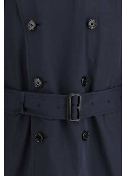 Trenciuri Burberry Highbury mixed cotton Trench NAVY BLACK Barbati (BM 19722773) 3