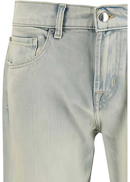 Blugi 7 For All Mankind Mid-rise bootcut Jeans NO FEAR Barbati (BM 19722788) 5