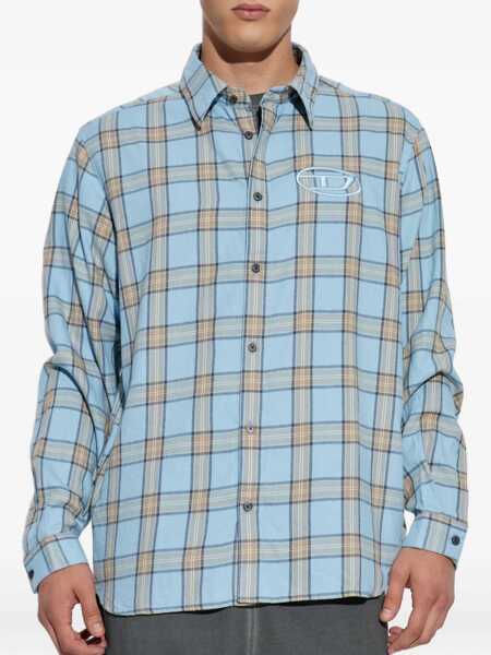 Camasi casual Diesel Long-sleeve plaid Shirt 99G Barbati (BM 19722803) 3