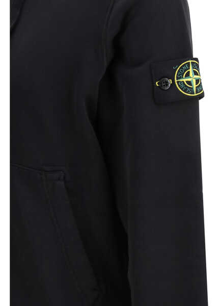 Bluze de trening Stone Island Regular-fit hooded Sweatshirt BLACK Barbati (BM 19722806) 3