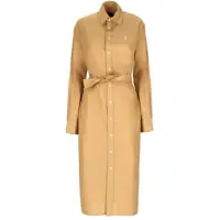 Rochii casual Cotton And Linen Midi Dress Femei