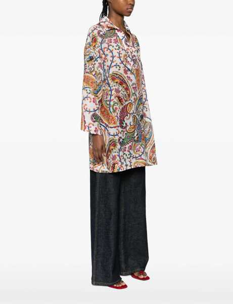 Rochii casual ETRO Mini Dress With Paisley Print MULTICOLOUR Femei (BM 19723001) 3