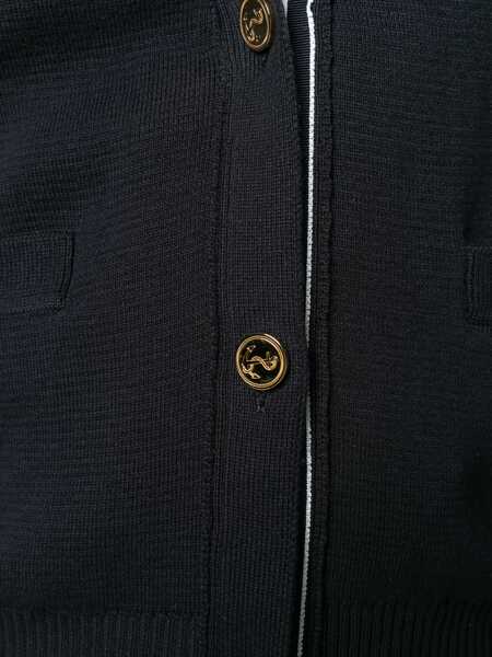 Cardigane Thom Browne V-Neck Cardigan BLUE Femei (BM 19723013) 5