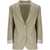 ALYSI Linen Blend Blazer BEIGE