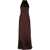 ALYSI Sleeveless Long Dress BROWN