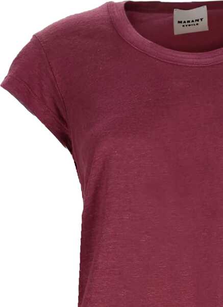 Tricouri ISABEL MARANT ETOILE T-Shirt Zankou BORDEAUX Femei (BM 19723061) 2