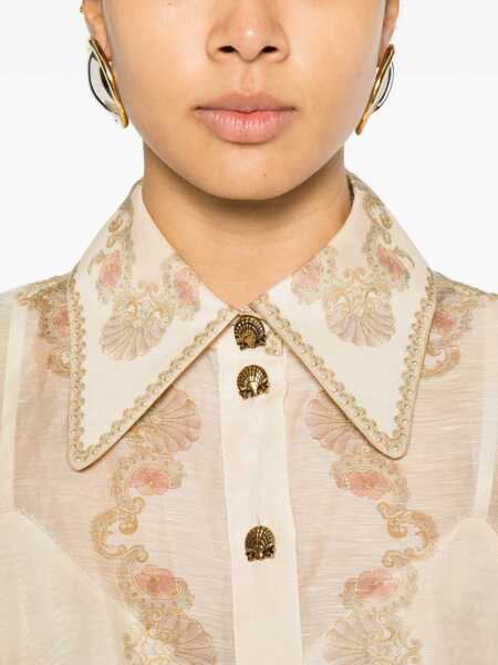 Rochii casual ZIMMERMANN Mini Dress Rebellion Marine MULTICOLOUR Femei (BM 19723067) 5