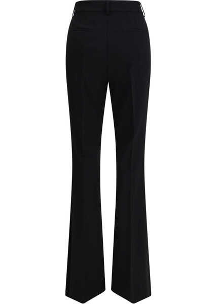 Pantaloni casual Max Mara Flared Fitted Trousers NERO Femei (BM 19723091) 2