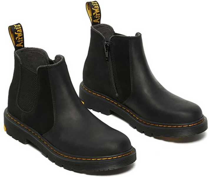 Ghete Dr. Martens Chelsea Boots BLACK Baieti (BM 19723178) 3