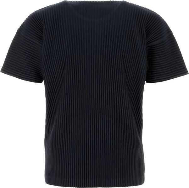 Tricouri HOMME PLISSE ISSEY MIYAKE Pleated T-Shirt BLACK Barbati (BM 19723217) 2