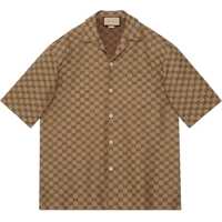 Camasi casual Gucci Linen-blend Shirt