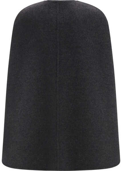 Paltoane Gucci Wool-blend Cape DARK GREY/LIGHT GREY Femei (BM 19723325) 2